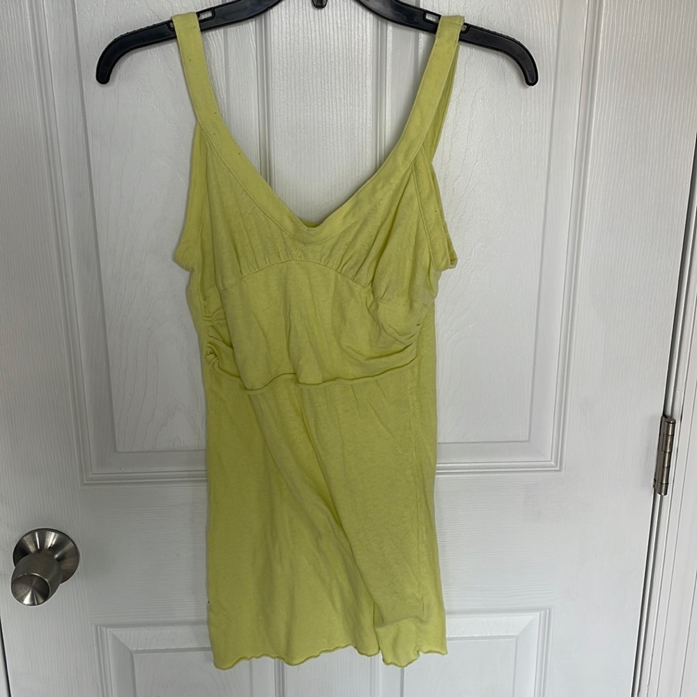 Light green Free people tank top size small